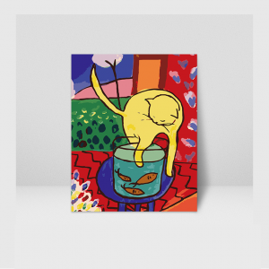 국내자체제작 고급 DIY명화그리기세트 (앙리마티스 컬렉션 40x50cm)