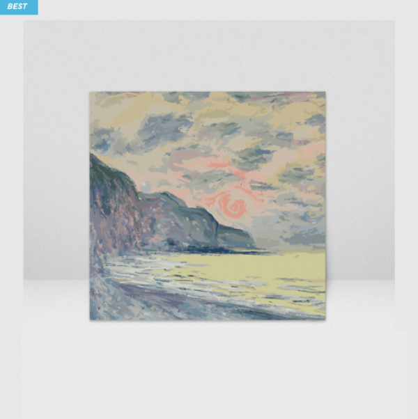 마이허니블리,국내자체제작 고급 DIY명화그리기세트 (정방형 45x45cm 컬렉션)