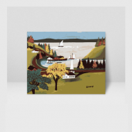 국내자체제작 고급 DIY명화그리기세트 (모드루이스 딕비카운티)