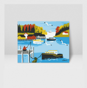 국내자체제작 고급 DIY명화그리기세트 (모드루이스 부두의 어부)